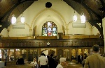 Back of church