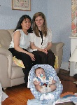 Lori and Teresa with Matthew