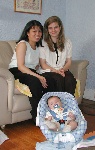 Lori and Teresa with Matthew