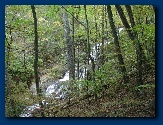 Hiking up Crabree Falls