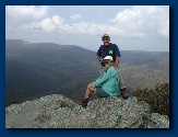 Ken and Patty atop Mt Pleasant