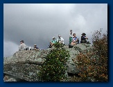 Da Gang on the rocks